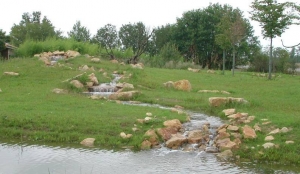 Photo de Cascade du Parc de La Valle des Singes